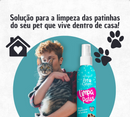 Kit Higiene Higienização 4 em 1: Limpa Lágrimas + Limpador Ouvidos + Patas + Banho a Seco Pet Clean